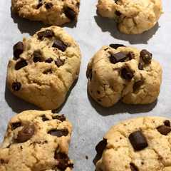 A picture of Cookies senza burro.