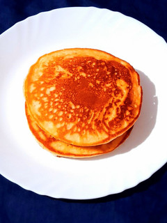 A picture of Eggless Banana Pancake.