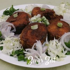 A picture of Jowar Flour Coated Fish Fry.
