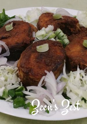 A picture of Jowar Flour Coated Fish Fry.
