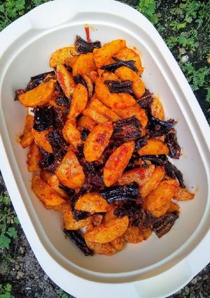Foto resep Belut Kering Goreng Sambal Kentang