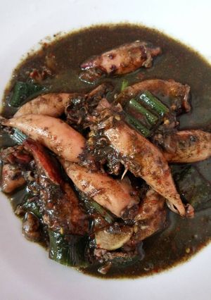 Foto resep Cumi Tinta Hitam