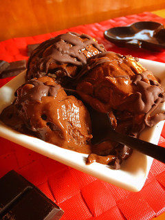 Una foto de Helado de chocolate 2 ingredientes