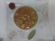 Una foto de puchero argentino