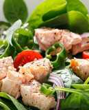 Ensalada de salmón