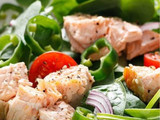 Ensalada de salmón
