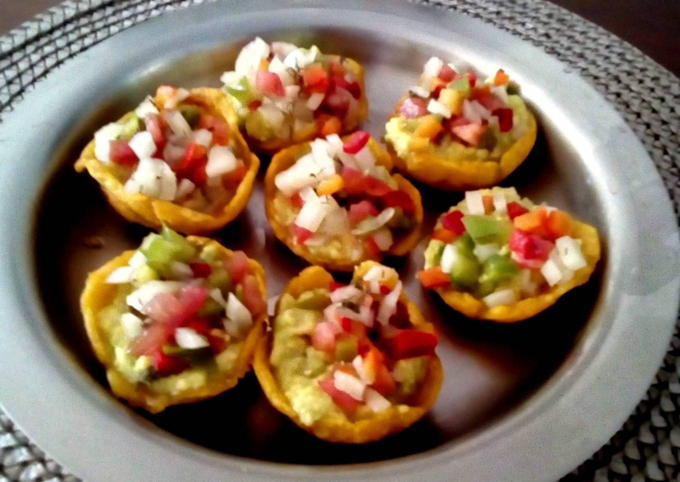 Canasticas de Plátano Maduro rellenas