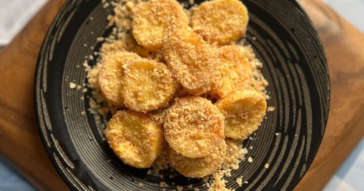 Tahu goreng oatmeal
