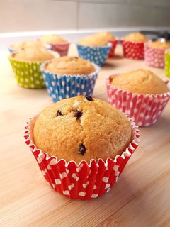 Foto di Muffin con gocce di cioccolato