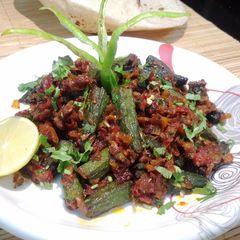 Bhindi masala desi style | How to make Bhindi masala desi style A picture of Bhindi masala desi style | How to make Bhindi masala desi style.