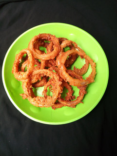 Super crispy onion ring ainihin hoton girkin