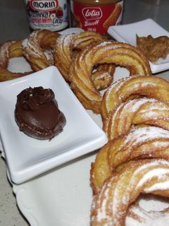 Foto resep Churros Rings (takaran sendok)