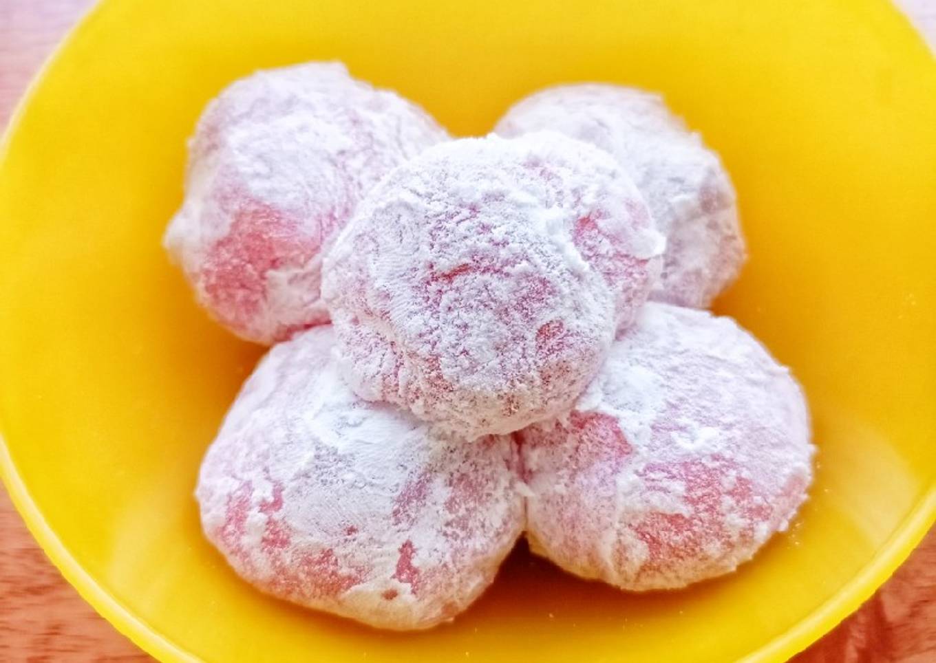 Resep Mochi Sukabumi isi Pasta Kacang Merah