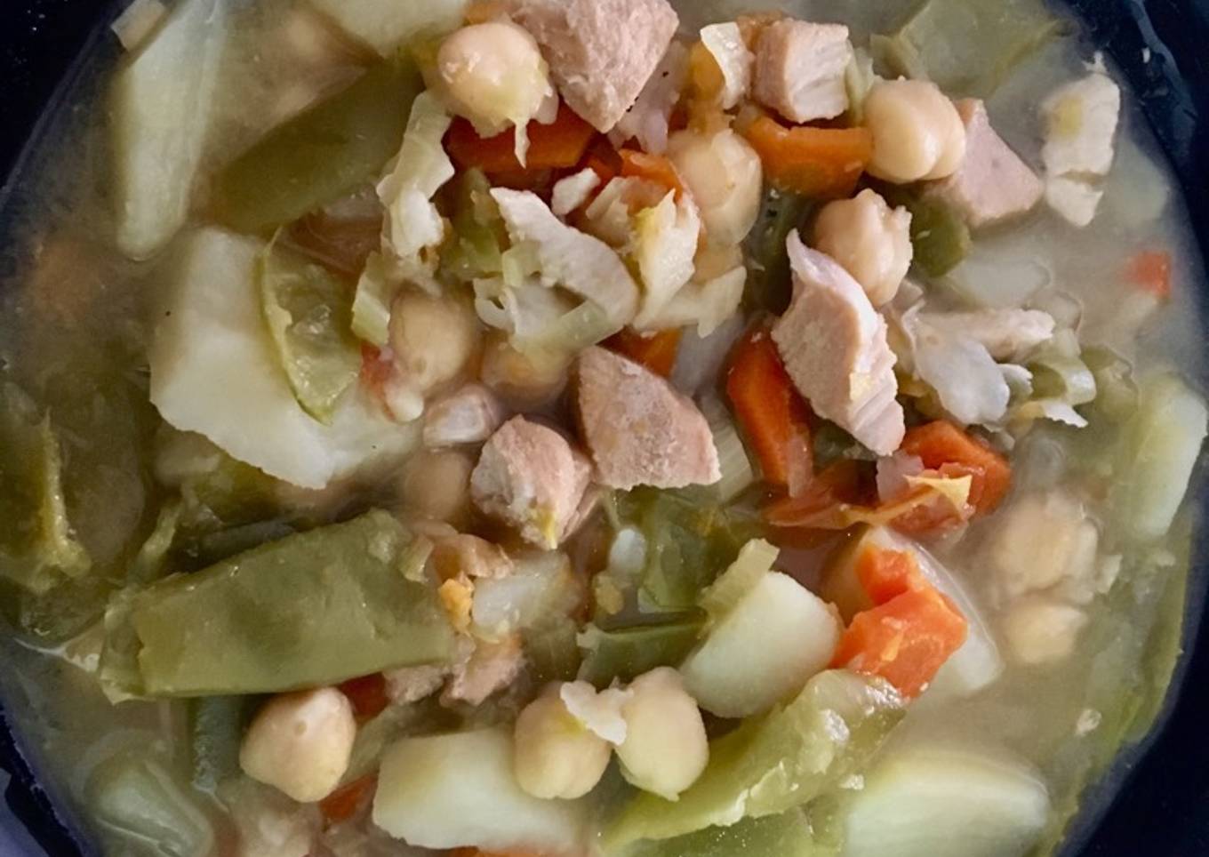 Cocido andaluz (puchero) a mi manera