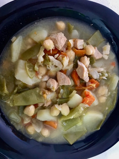 Una foto de Cocido andaluz (puchero) a mi manera