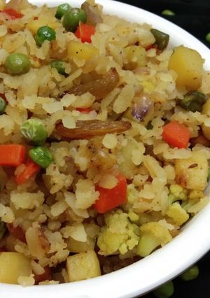 চিঁড়ের পোলাও (Chirer Pulao Recipe in Bengali) রেসিপির প্রধান ছবি