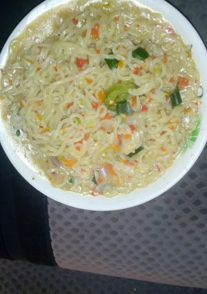 A picture of Indomie Noodles.