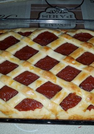Una foto de Pastafrola fácil
