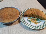 Una foto de hot cakes harina de arroz