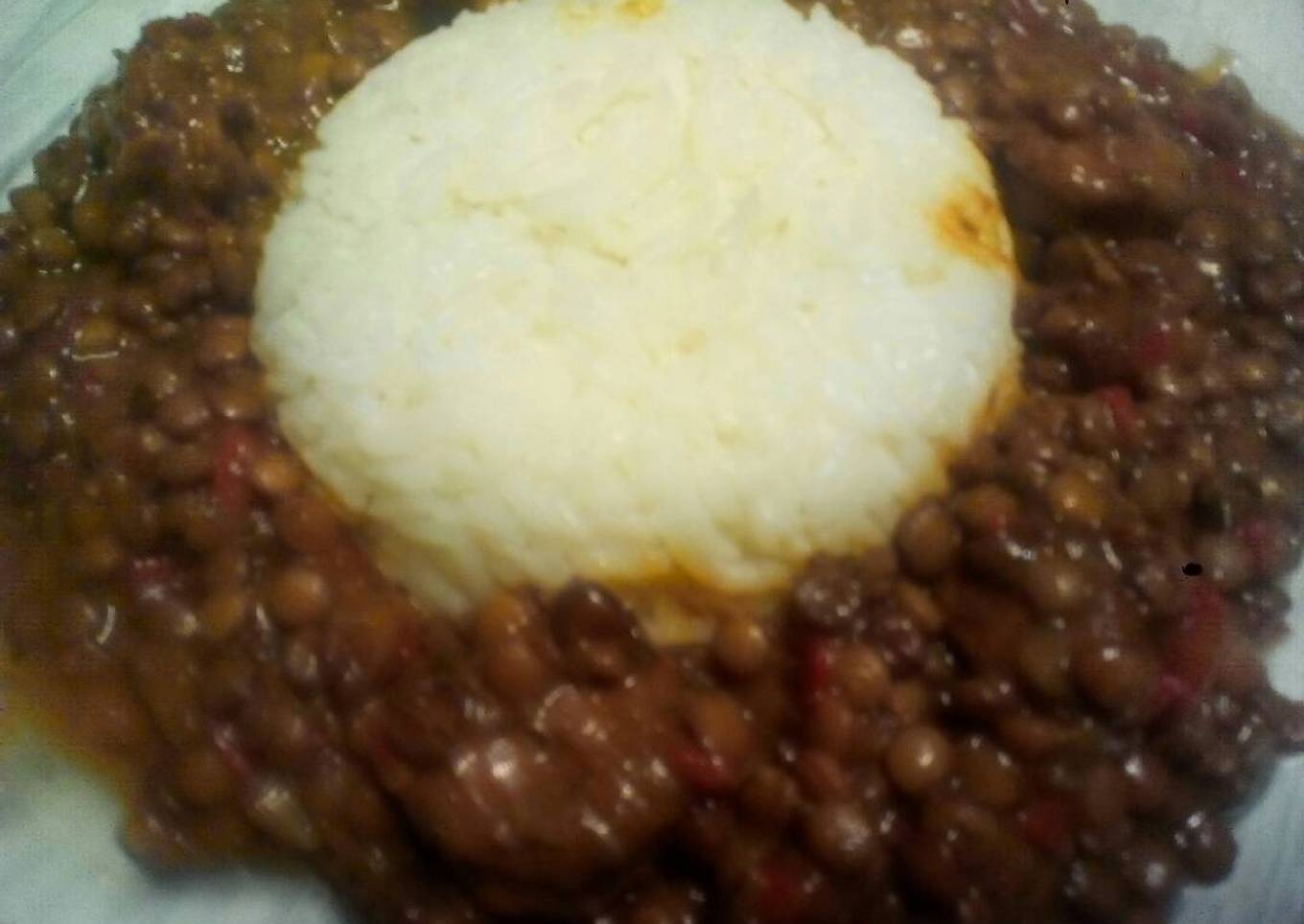 Lentejas con panceta y chorizos