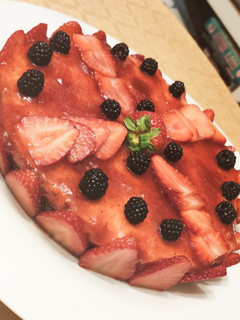 Una foto de Tarta de fresas