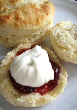A picture of Buttermilk Scones.