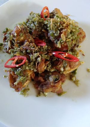 Foto resep Ayam Cabe ijo Ala riez