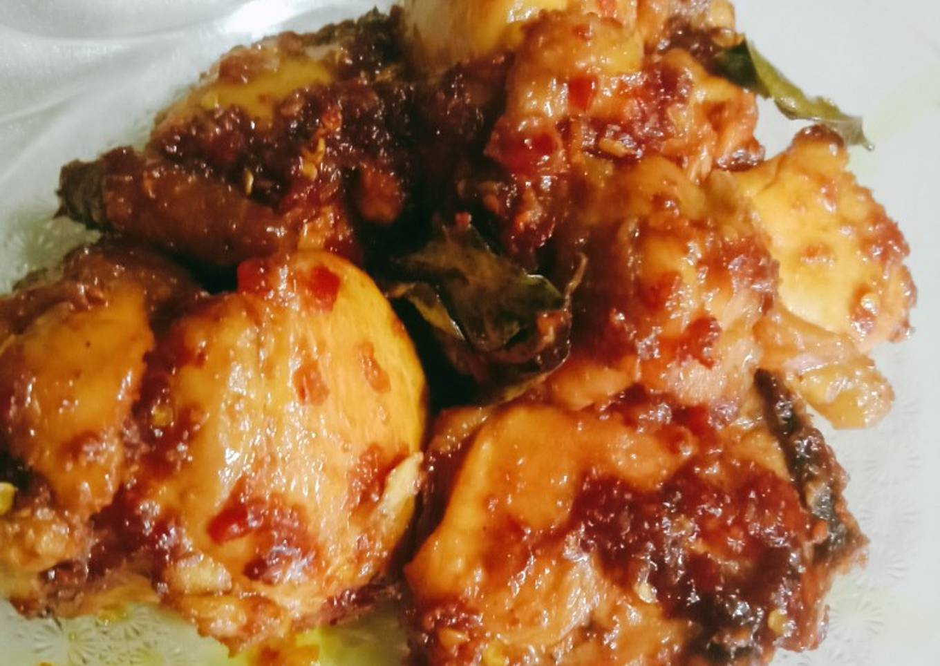 Ayam rica rica pedas manis