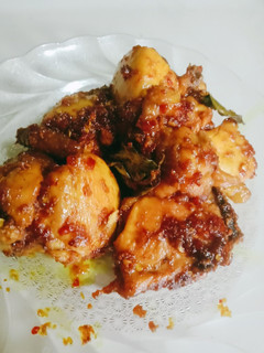 Foto resep Ayam rica rica pedas manis
