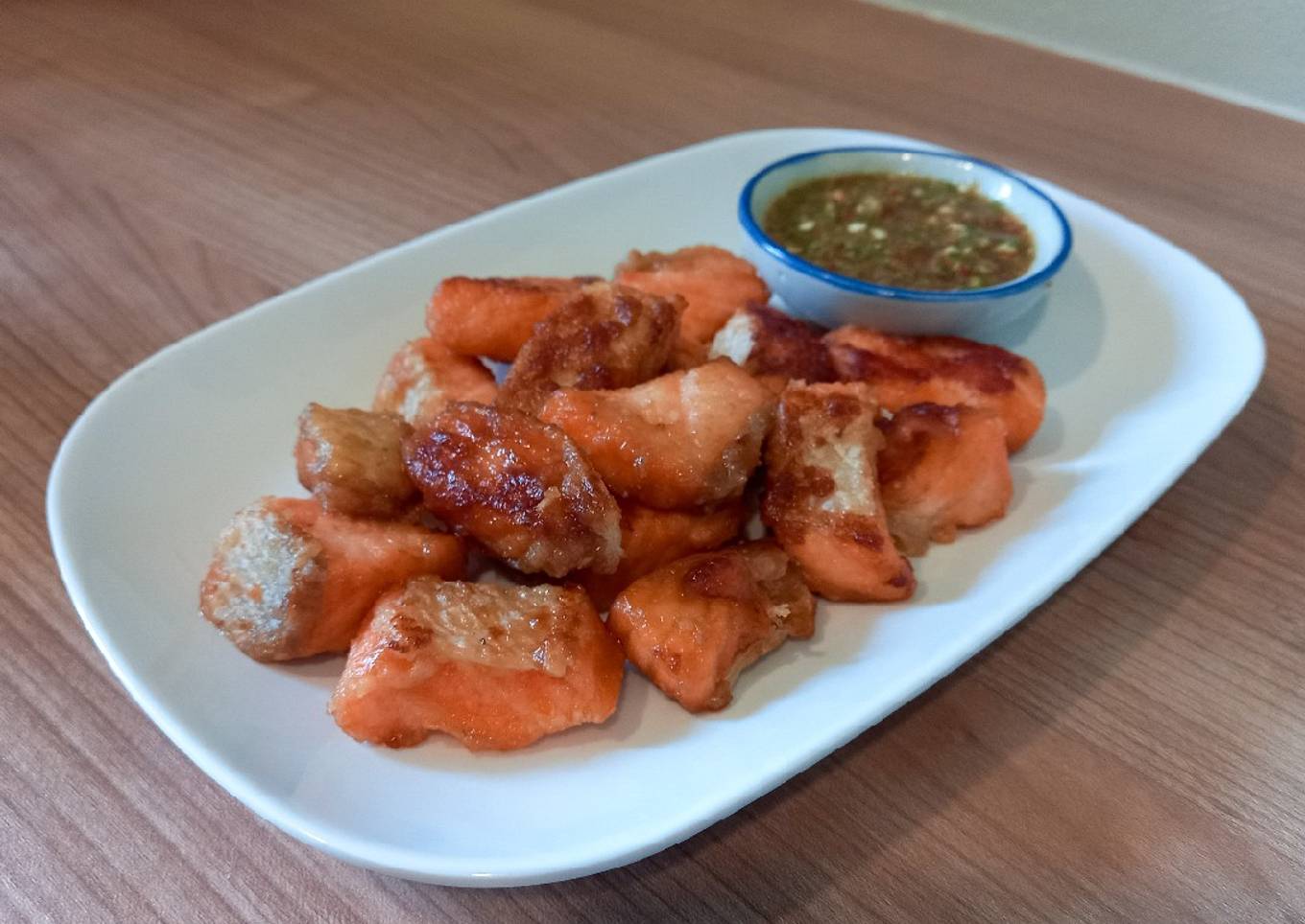 Filet ikan kecap asin (ปลาทอดน้ำปลา)