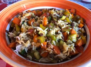 Foto di Insalata di riso e lenticchie