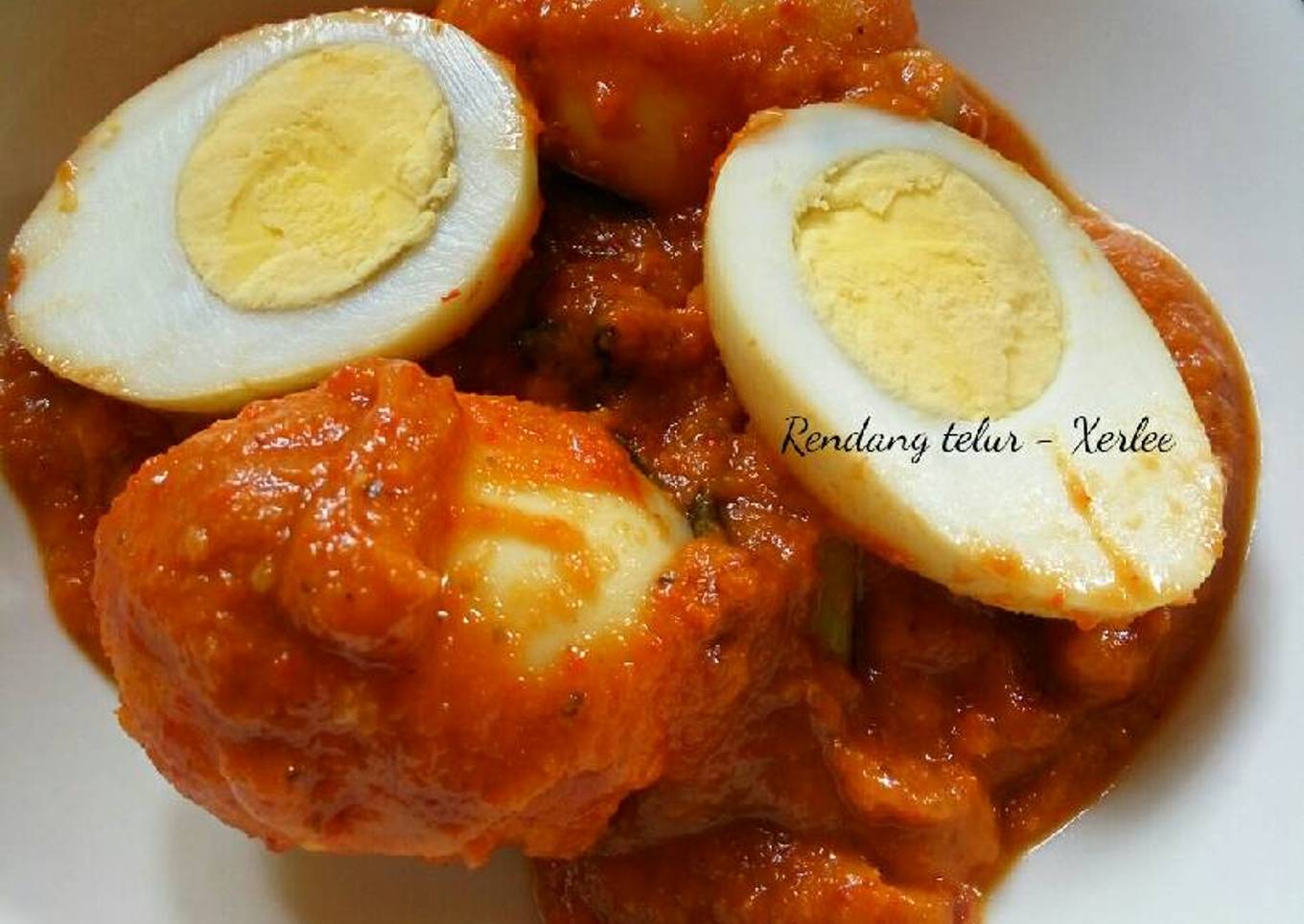 Cara Gampang Menyiapkan Rendang telur yang Menggugah Selera