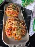 Stuffed Zucchini Gratin in a Dutch Oven