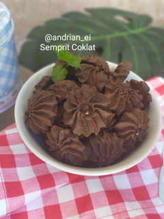 Foto resep Semprit Coklat NCC #day7