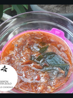 Foto resep Sambal tomat tumis daun jeruk enak, simpel