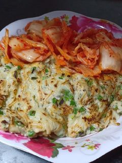 Hình của món Bánh nấm kim châm.