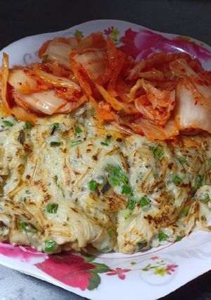 Hình của món Bánh nấm kim châm.