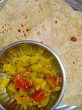 બે પડ વાળી રોટલી