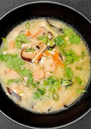 Mushroom n Shrimp Miso Soup রেসিপির প্রধান ছবি