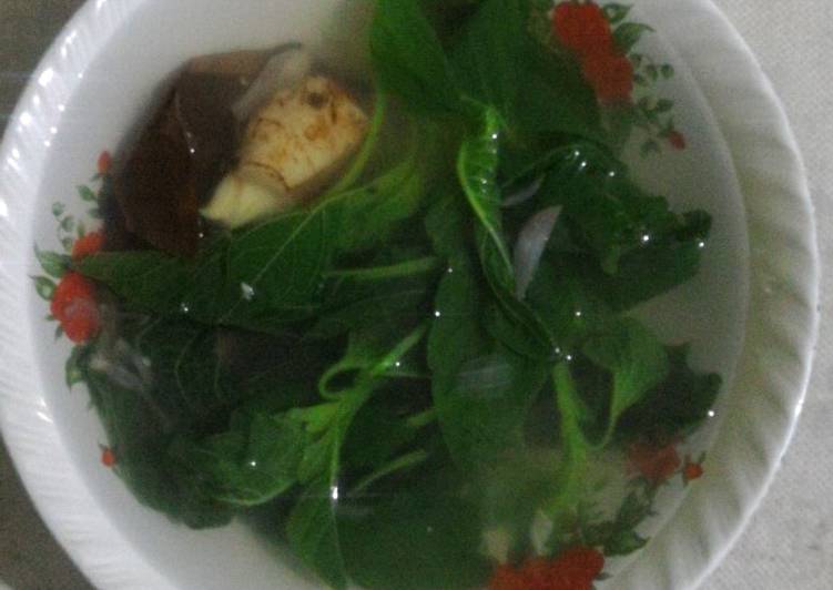 Cara meracik Sayur bayam, Bikin Ngiler