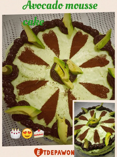 Foto resep Avocado mousse cake