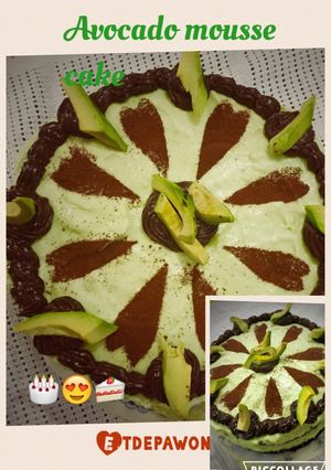Foto resep Avocado mousse cake