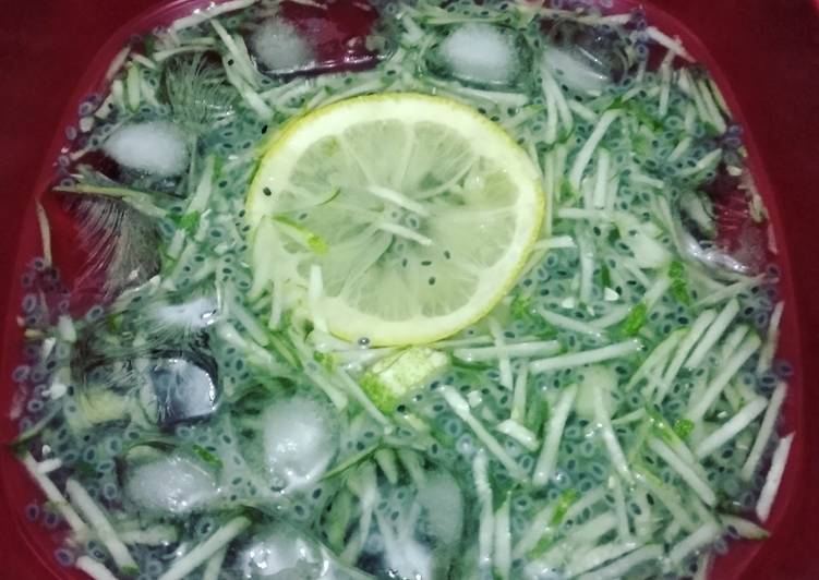 Resep Es timun selasih, Enak Banget