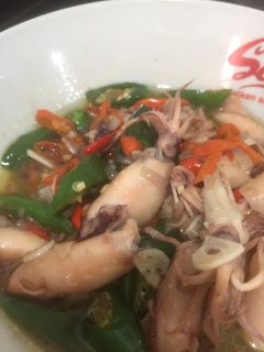 Foto resep Cumi asin cabe hijau