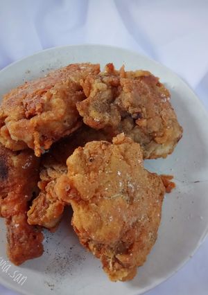 Foto resep Simpel Ayam tepung ala KFC