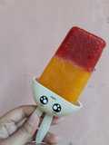 Mango Strawberry Popsicle