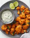 NUGGETS DE COUVE-FLOR NA AIR FRYER COM MOLHO BUFFALO
