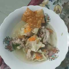 A picture of Siomay kelinci.