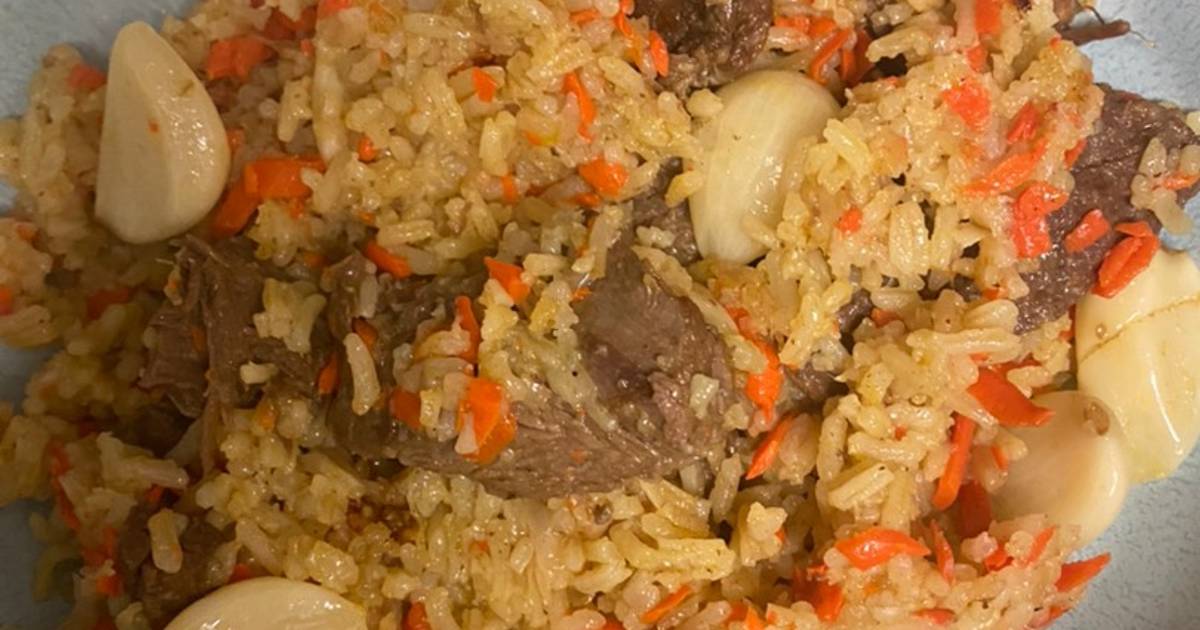 Uzbek Pilaf Rice Recipe by mozgl Cookpad