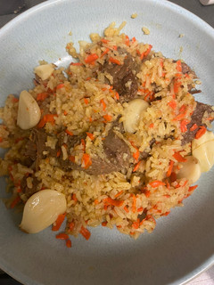 A picture of Uzbek Pilaf Rice.